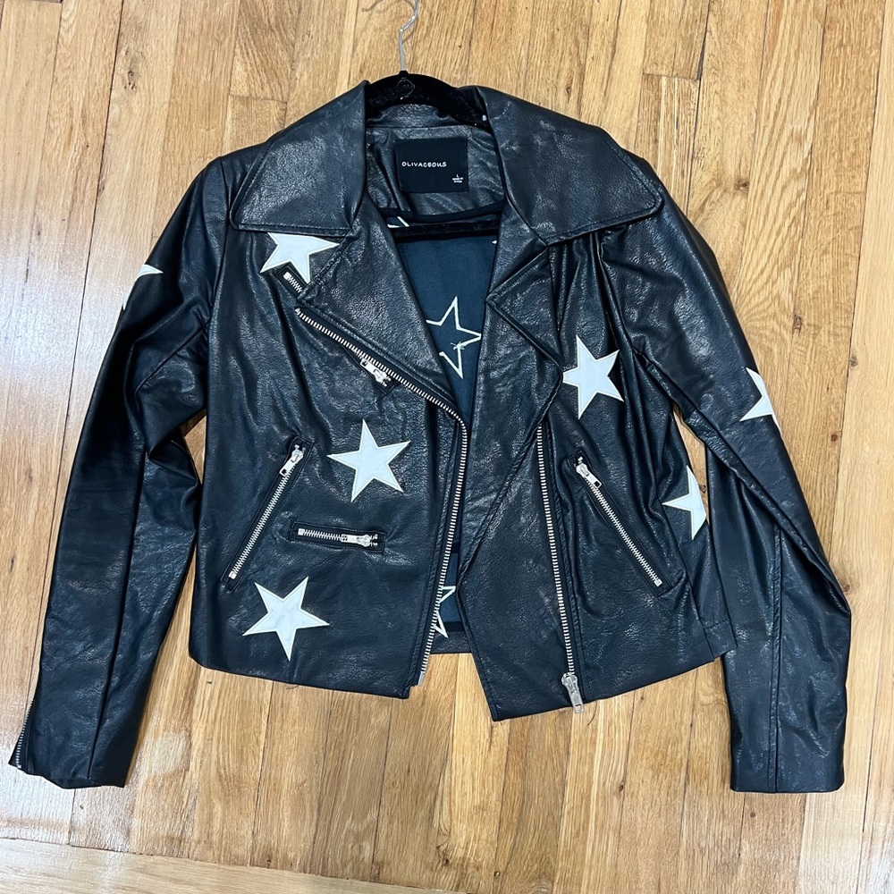 Faux Leather Jacket